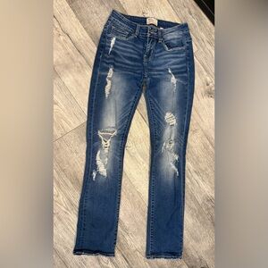BKE Distressed Blue Jeans